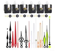 High Torque Battery Operated Quartz Clock Mechanism Movement Kit With Silent Operation And Multiple Shaft Lengths For Custom Clock Repair And Wall Clock Replacement