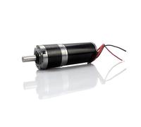 High Torque Metal Steel Pipe Planet Reducer 32mm Diameter DC 12V 24V Planetary Gear Motor 1Pcs(24V-6mm shaft,16 RPM)
