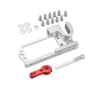 High-Torque Servo Parabolic Release System for RC Drones | 7075 Aluminum Aerial Drop Device with 25T Servo Arm (MG995/MG996R/Futaba Compatible) 15kg Payload Capacity(With red arm)