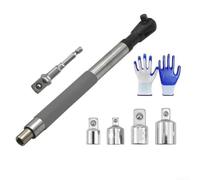 High Torque Sturdy Wrench Extender Tool - Slim Profile for Tight Spaces Ideal for Mechanics and DIY Projects and Efficient Hand Tool for Increased Leverage