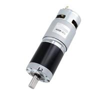 High Tq 12V/24V planetary brushed motor 42GP-775 can rotate forward and reverse 8RPM~1600RPM, shaft diameter 8MM(16RPM,24V Bracket Motor)