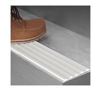 High Traction Aluminum Alloy Non-Slip Stair Edge Protector Strip - Durable Safety Treads for Home and Office 1pc(Silver,L 300cm/300mm/9.8ft)