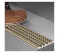 High Traction Aluminum Alloy Stair Edge Protector - Non-Slip Stair Strips for Safety and Style(Gold A,L 150cm/1.5m/4.9ft)