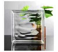 High Transparency Crystal Glass Block 190x190x50mmClear Rectangular Thermal & Sound Insulation Perfect for Modern Partitions Home Décor & Stylish Interiors