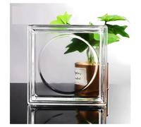 High Transparency Crystal Glass BlockClear Rectangular 190x190x50mm for Sound & Thermal Insulation Ideal for Modern Architecture & Interior Design Projects