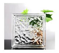 High Transparency Crystal Glass BlockClear Rectangular Sound & Thermal Insulation (190x190x50mm) Perfect for Modern Interior Partitions & Design Elements