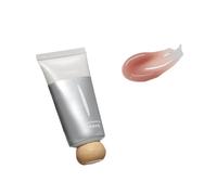 High Transparency Nail Extension Gel with Acrylic Resin & Paperless Nail Forms - Fast Curing, Glossy Finish, Strong Hold for Home Use (H Tender Peach Pink)