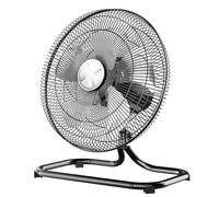 High Velocity Floor Fan Heavy Duty Industrial Standing Fan With Adjustable 5 Speed 130° Oscillation & 45° Tilt For Industrial Commercial Space Garage, Metal Blades(50 * 60cm)