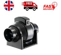 High Velocity Kitchen Exhaust Fan MF100T in Black - Timer & Waterproof Features