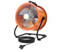 High Velocity Outdoor Pedestal Fan, Cooling Standing Fan 3-Speed, Includes A 3-meter Power Cable, Heavy Duty Metal Industrial Fans 135° Rotating, For Workshop, Warehouse(20in)