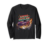 High Velocity Racing Machine Street Performance Artwork Long Sleeve T-Shirt