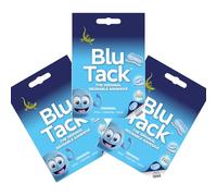 3x Bostik Blu Tack Original Reusable Adhesive Pack Home Office DIY Use BluHacks Smart Adhesives Alternative to Pins & Tape 60g (3)