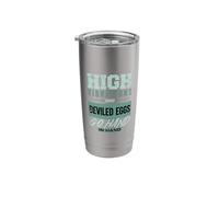 High Vibrations Deviled Eggs Go Hand in Hand Stainless Steel Insulated Tumbler