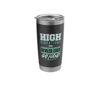 High Vibrations Deviled Eggs Go Hand in Hand Stainless Steel Insulated Tumbler