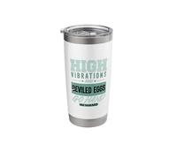 High Vibrations Deviled Eggs Go Hand in Hand Stainless Steel Insulated Tumbler