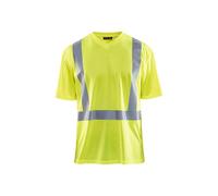 High-vis v-neck v-neck anti-uv anti-odour T-shirt Blaklader Jaune 5XL