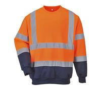 High visibility 2-Tone Sweatshirt Jumper RIS 3279 Portwest B306