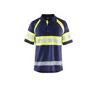 High-visibility anti-uv Polo shirt Blaklader Bleu 3XL
