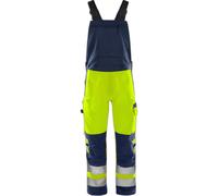 High-visibility bib overalls class 2 Fristads 1030 GPLU Jaune D88