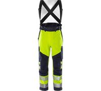 High-visibility bib overalls class 2 Fristads Airtech 2525 ATHR Jaune M