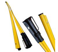 High Visibility Cable Wiring Post Sleeve, Exterior Bare Wire Protector Tubing For Live-Line Work, Anti Electric Shock Cord Lagging Hose(18pcs)