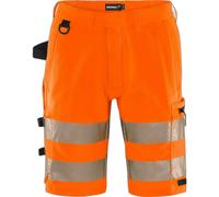 High-visibility class 2 shorts Fristads Green 2648 GSTP Orange C64