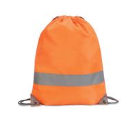 High Visibility Drawstring Bag Shugon Stafford Orange 13 L