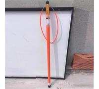 High Visibility Fiberglass Swimming Pool Rescue Pole with Hook, Professional Telescopic Safety Hook Pools, Rescue Equipment Life-Saving Rod Stick for Drowning Victims(L 1.22-5.5m/4-18ft)