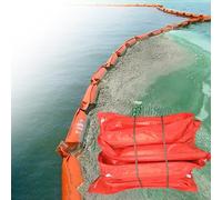 High-Visibility Floating Water Boom for Oil Containment & Diversion - Stable Floatation for Marine Spill Response, Effective Environmental Protection Solution