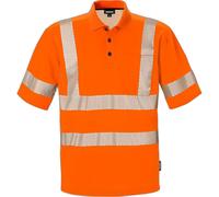 High visibility polo Fristads Classe 2 7406 PHV Orange S