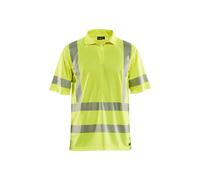 Blaklader 342810133300M Polo Shirt, High Vis Yellow, Size M