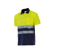 High visibility polo Velilla Jaune 5XL