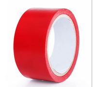 High visibility reflective tape, Reflective Warning Tape 48mmx15m PVC Adhesive Multicolor Social Distancing Lane Marking(Red)