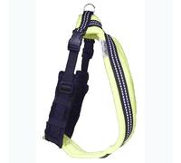 High Visibility Reflective Yellow Neon Fleece Dog Harness by CosyDogs