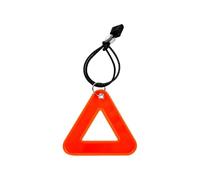 High Visibility Safety Reflector Pendant - High Visibility Bicycle Safety Triangle Pendants - Versatile Reflective Accessories | For Running, Hiking, Camping, Outdoor, Tr