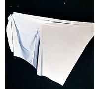 High Visibility Silver Reflective Fabric Gray Soft Material Sew On for Clothing Size: 55 in x 2yd