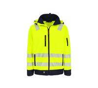 High Visibility Softshell Jacket Herock Gregor Jaune S