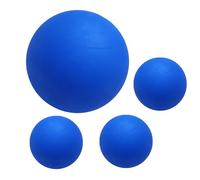 High Visibility Squash Balls - 4X 60mm Rubber Hollow Balls, Beginner Elastic Outdoor Sports Toy | Perfect for Kids Training Practice Professional Exercise Game Recreation Fun Activity