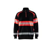 High-visibility sweatshirt Blaklader Noir XL