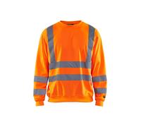High-visibility sweatshirt Blaklader Orange XS