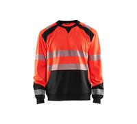 High-visibility sweatshirt Blaklader Rouge L