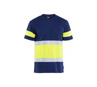 High-visibility T-shirt Blaklader Bleu 4XL