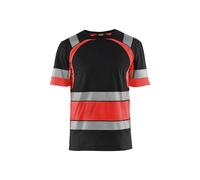 High-visibility T-shirt Blaklader Noir XS