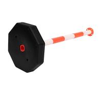 High-Visibility Traffic Safety Bollards - Elastic Warning Posts for Collision Prevention Ideal for Road Safety & Urban Environments & Weather-Resistant