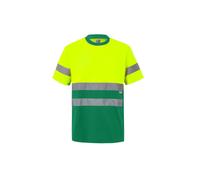 High Visibility Two-Tone Technical T-Shirt Velilla Jaune M