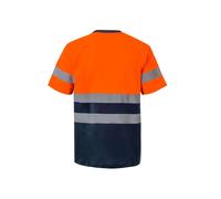 High Visibility Two-Tone Technical T-Shirt Velilla Orange S
