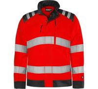 High-visibility work jacket Fristads Green Red 5XL