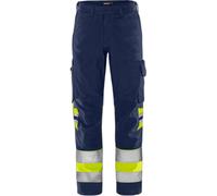 High visibility work trousers class 1 Fristads Green 2649 GPLU Jaune D88