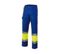 High-visibility work Trousers Velilla Bleu 3XL