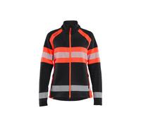 High-Visibility Zip-Up Fleece Women Blaklader Noir S